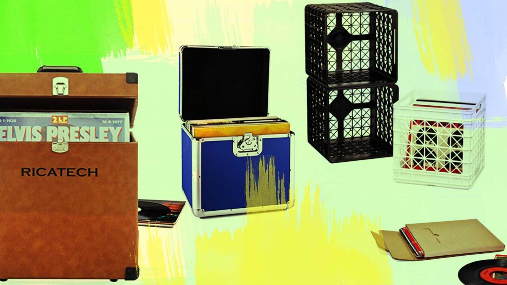 Cajas para discos de vinilo: ¿Cómo transporto mi colección?
