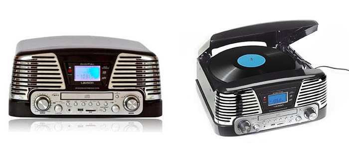 Los tocadiscos new vintage más populares